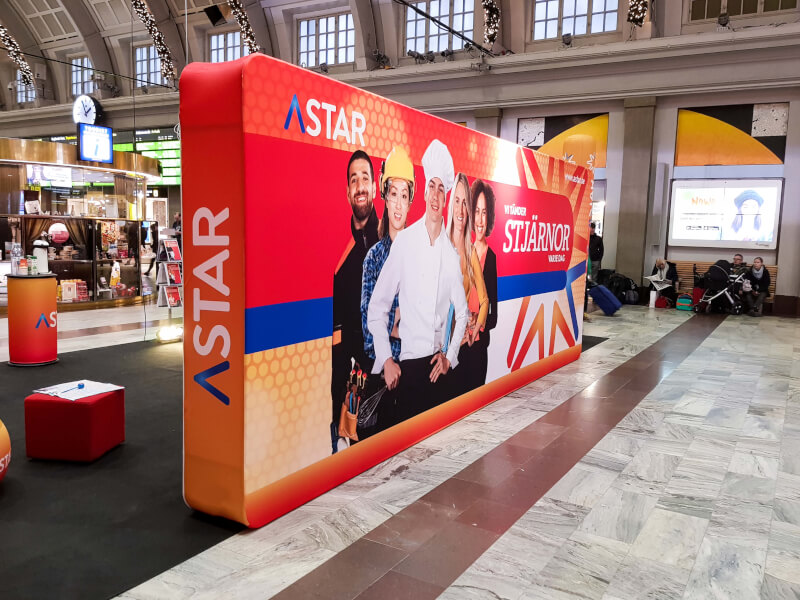 Mässvägg - Softwall BOX 6X3M